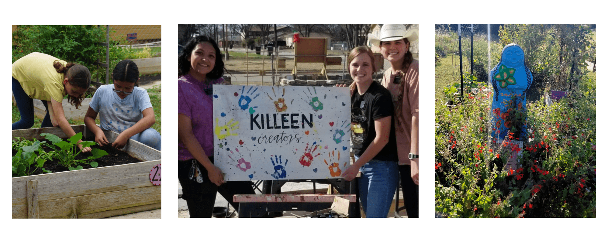 Killeen Creators team members together at community event.